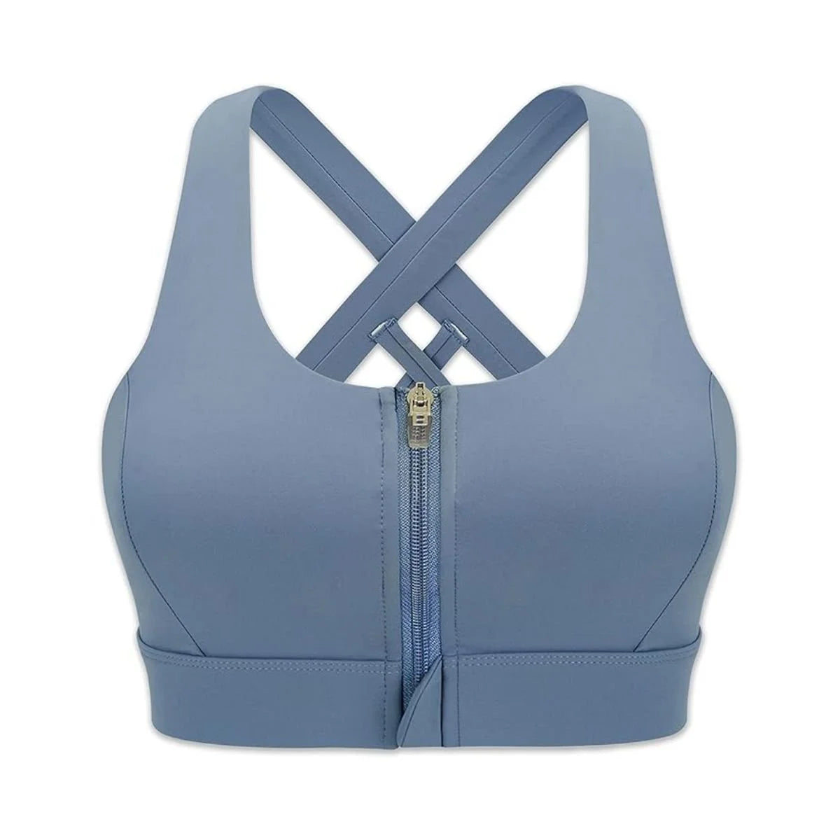 Cordaw Front Zip Sports Bra High