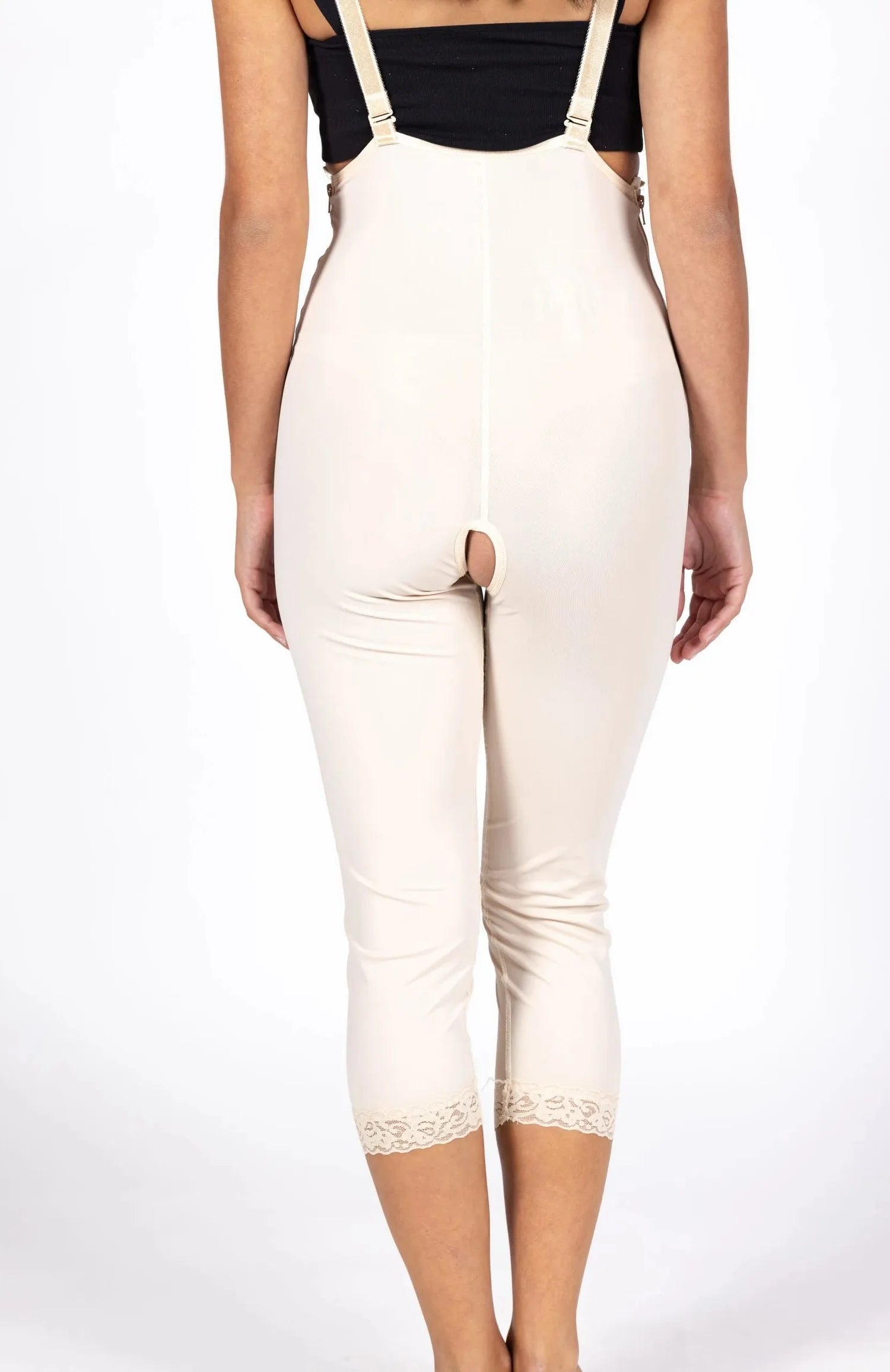Mid Calf Body Garment with Zippers