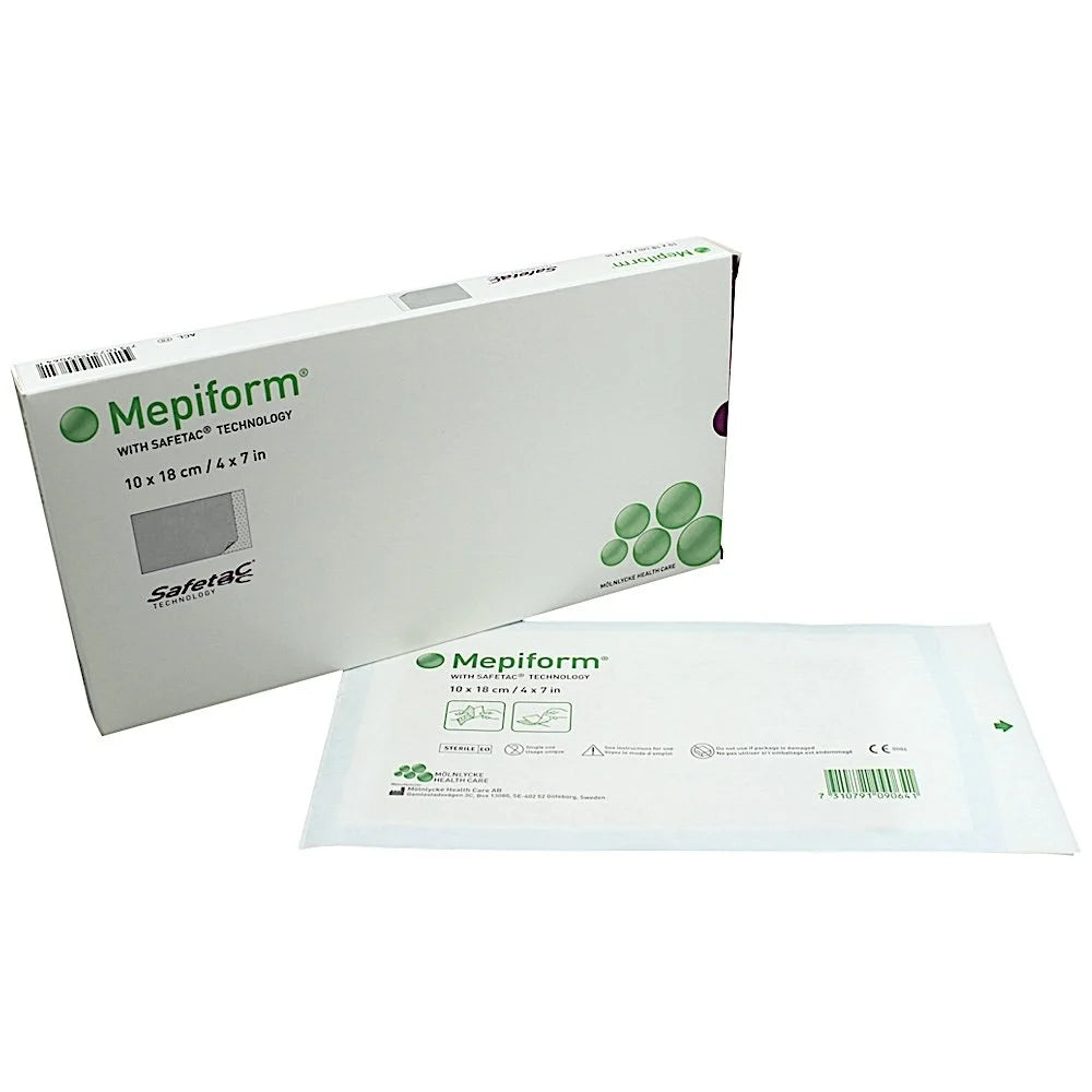 Molnlycke Mepiform Soft Silicone Sheeting for Scar Reduction